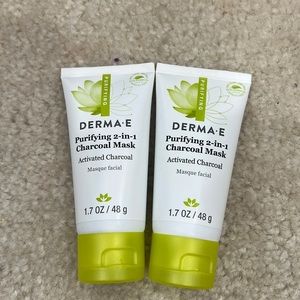 BRAND NEW DERMA E Purifying 2-in-1 Charcoal Mask BUNDLE buy 1 get 1 free
